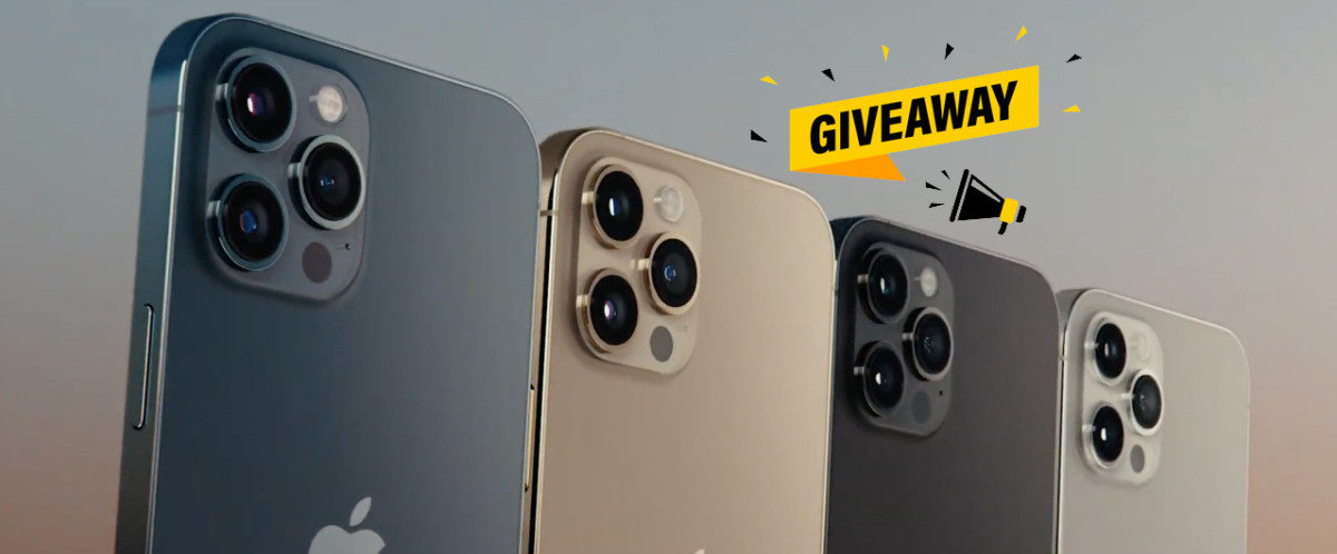 Four iPhone 12 Pro giveaway e1603025550358